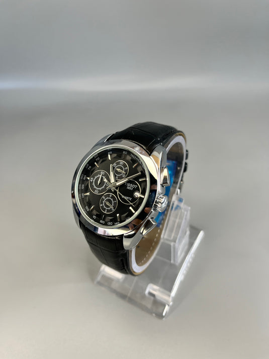 Branded Ti**ot 1853 Special Edition Chronograph Watch Black